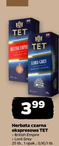 Netto Herbata czarna ekspresowa TET oferta