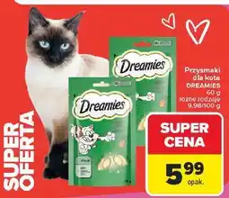 Carrefour Przysmaki dla kota snacky mouse Dreamies oferta