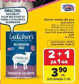 Carrefour Karma dla psa z jagnięciną Butcher's Grain Free oferta