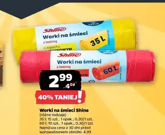 Netto Worki na śmieci Shine oferta