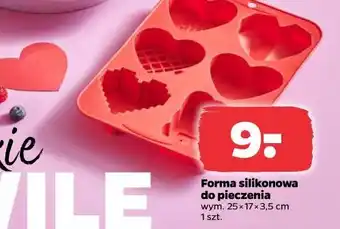Forma silikonowa do pieczenia (serca i inne kształty)