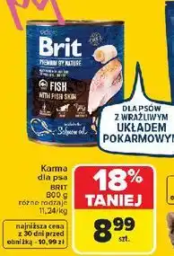 Carrefour Karma dla psa z rybą Brit Premium By Nature oferta