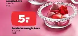 Netto Salaterka okrągła Love (11.5 cm) oferta