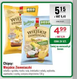 Eurocash Chipsy: Wiejskie Ziemniaczki oferta