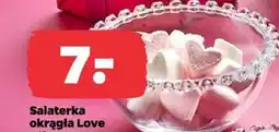 Netto Salaterka okrągła Love (13 cm) oferta