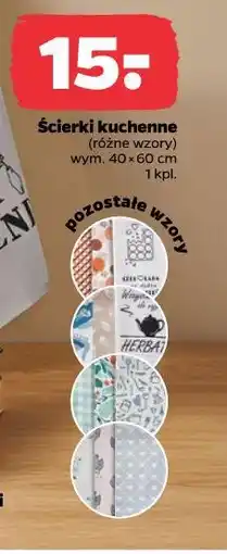 Netto Ścierki kuchenne (różne wzory) oferta