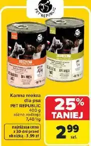 Carrefour Karma dla psa dziczyzna Pet Republic oferta