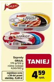 Carrefour Szprot w oleju Graal oferta