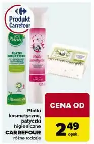 Carrefour Patyczki higieniczne Carrefour oferta