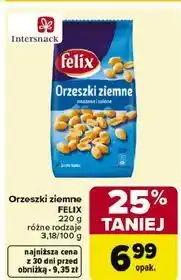Carrefour Orzeszki ziemne smażone i solone Felix oferta