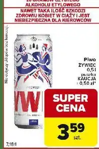 Carrefour Express Piwo Żywiec Jasne Pełne oferta