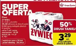 Carrefour Piwo Żywiec Jasne Pełne oferta