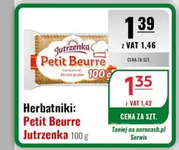 Eurocash Herbatniki: Petit Beurre Jutrzenka oferta