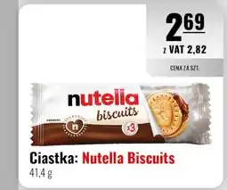 Eurocash Ciastka: Nutella Biscuits oferta