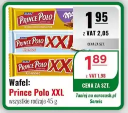 Eurocash Wafel: Prince Polo XXL oferta