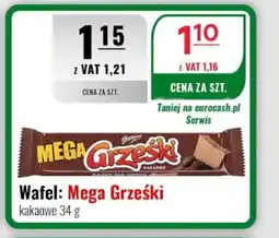 Eurocash Wafel: Mega Grześki kakaowe oferta