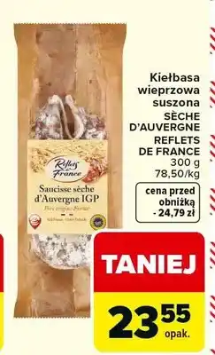 Carrefour Market Kiełbasa wieprzowa suszona Seche D'Auvergne oferta