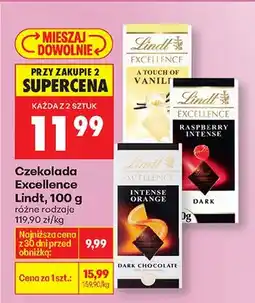 Biedronka Wszystkie czekolady 80-100g 2+1 GRATIS oferta