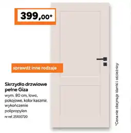 Bricoman Skrzydło drzwiowe pełne Giza oferta