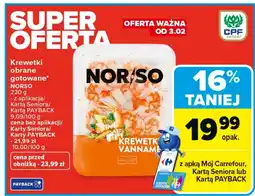 Carrefour Krewetki Norso oferta