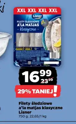 Netto Filety śledziowe Lisner oferta