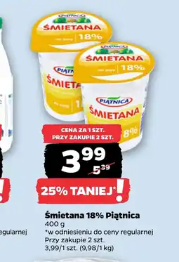 Netto Śmietana Piątnica oferta