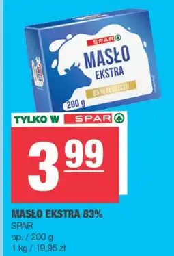 EuroSPAR Masło SPAR oferta