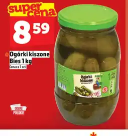 Topaz Ogórki kiszone Bies oferta