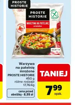 Carrefour Warzywa na patelnie Proste Historie oferta