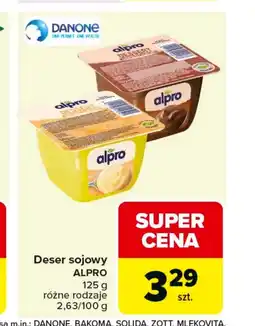 Carrefour Deser sojowy Alpro oferta