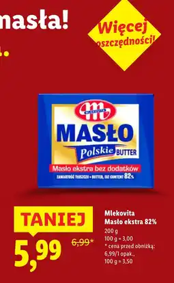 Lidl Masło Mlekovita oferta