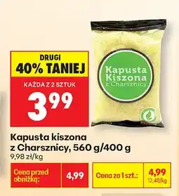 Biedronka Kapusta kiszona z Charsznicy oferta