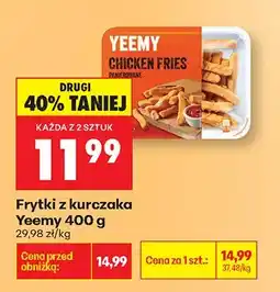 Biedronka Frytki z kurczaka oferta