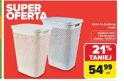 Carrefour Kosz na pranie Pure oferta