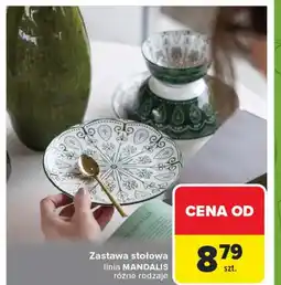 Carrefour Zastawa stołowa oferta
