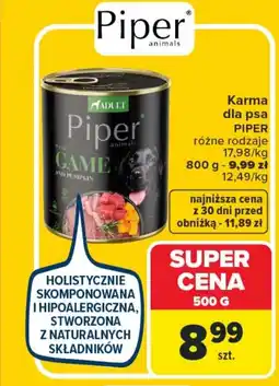 Carrefour Karma dla psa Piper oferta