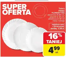 Carrefour Talerz głęboki Florentyna oferta