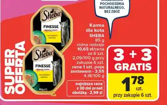 Carrefour Karma dla kota Sheba oferta