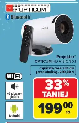 Carrefour Projektor Opticum oferta