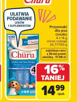 Carrefour Przysmak dla psa Churu oferta