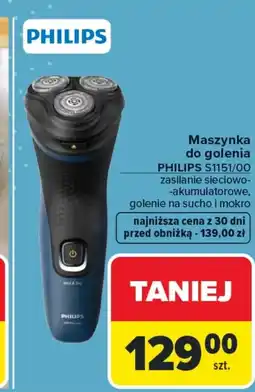 Carrefour Maszynka do golenia Philips oferta