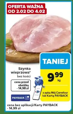 Carrefour Express Szynka Carrefour oferta