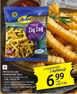 Selgros Frytki zig zag karbowane Aviko oferta
