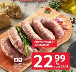 Selgros Kiełbasa biała surowa oferta
