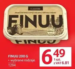 Selgros Masło Finuu 200 g różne rodzaje oferta