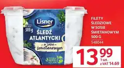 Selgros Filety śledziowe matjas klasyczne Lisner oferta