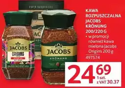 Selgros Kawa rozpuszczalna Jacobs Kronung 200/220 g oferta