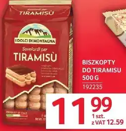 Selgros Biszkopty Tiramisu oferta