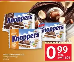 Selgros Wafelek Knoppers 25 g wszystkie rodzaje oferta