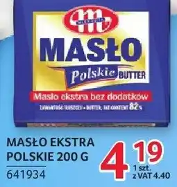 Selgros Masło ekstra polskie Mlekovita oferta